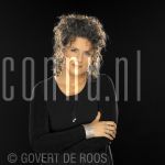 08-06-2004 Karin de Groot at studio in Amsterdam, by order of KRO. 

[keywords]Posed, Headshot[/keywords]